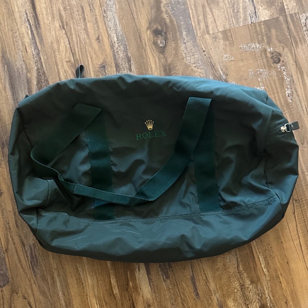 Rolex Duffle Bag in green